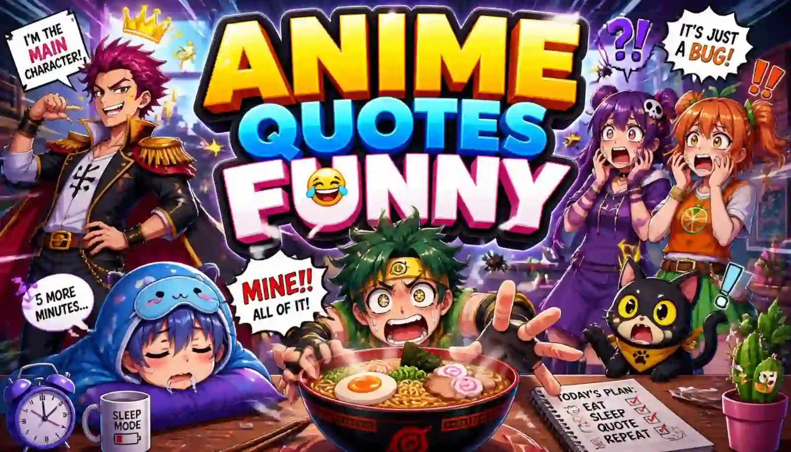 Anime Quotes Funny