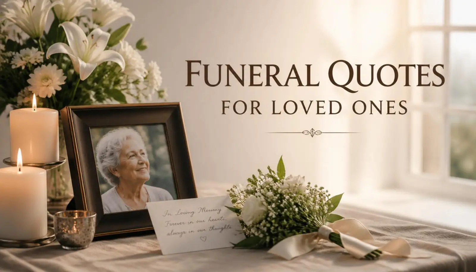 Funeral Quotes for Loved Ones