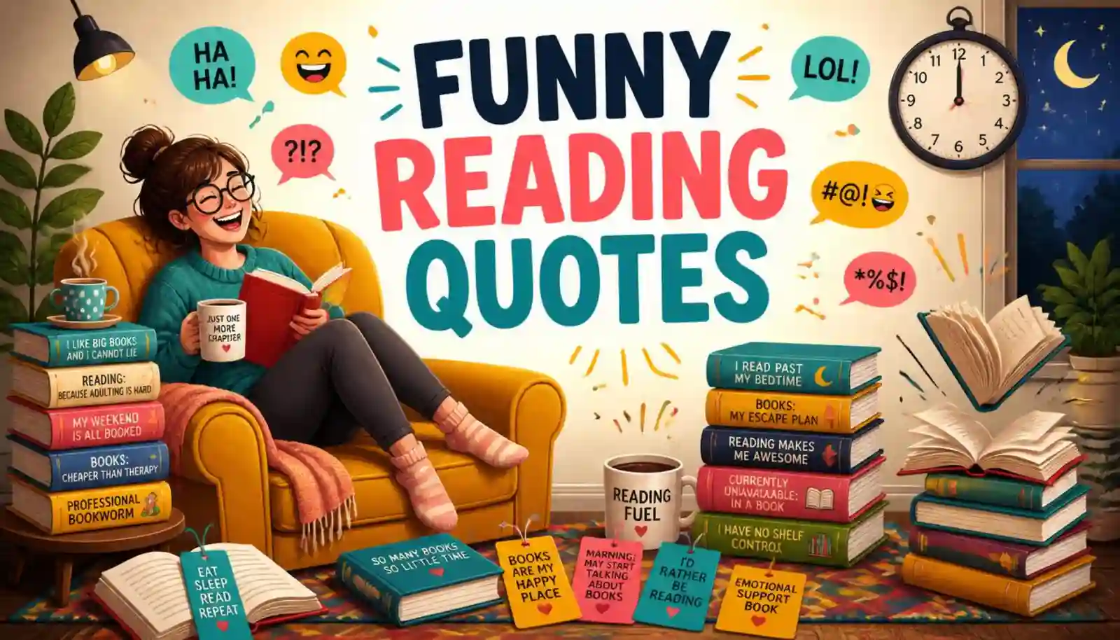 funny reading quotes