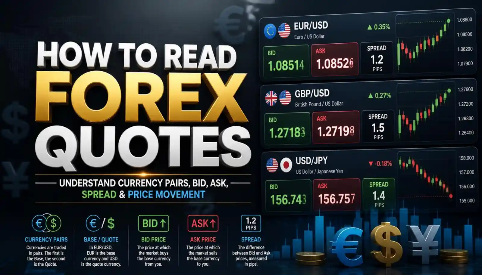 how to read forex quotes