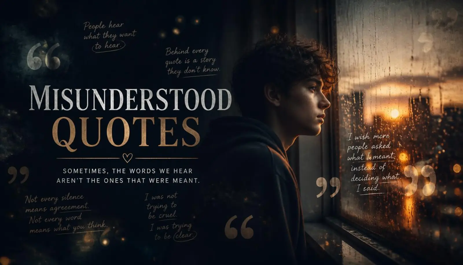 misunderstood quotes