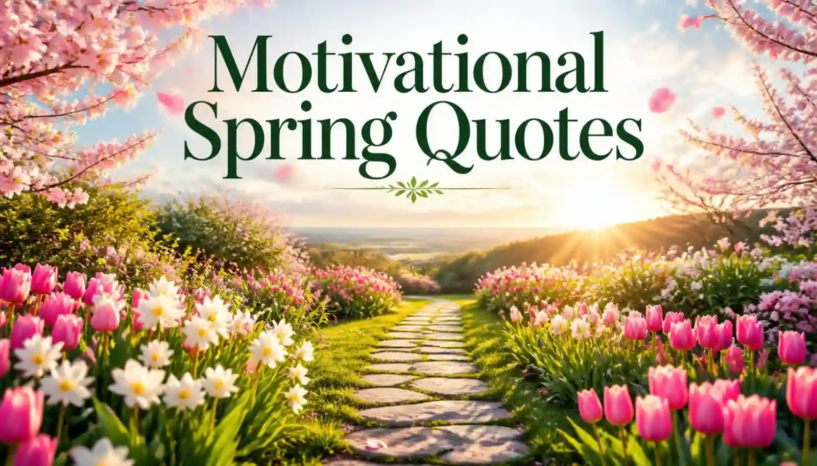 motivational spring quotes