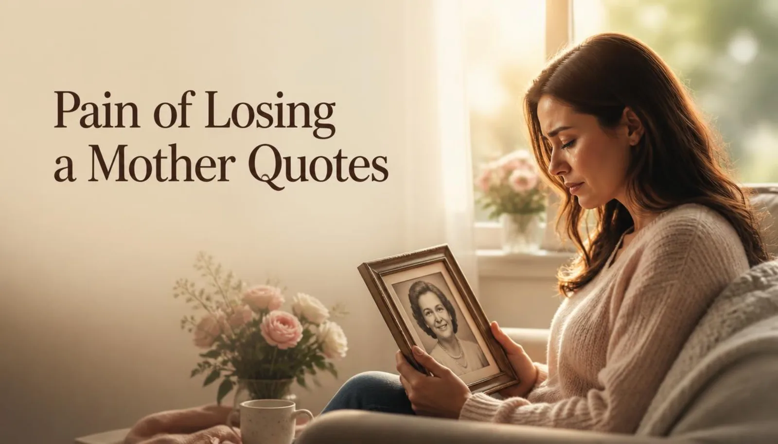 pain of losing a mother quotes