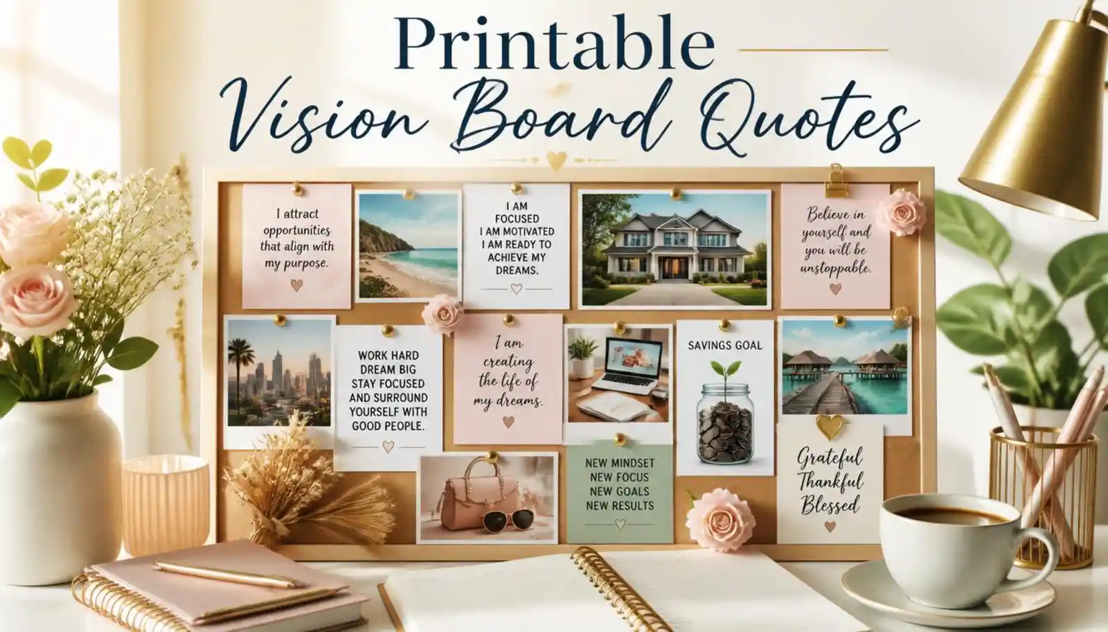 printable vision board quotes