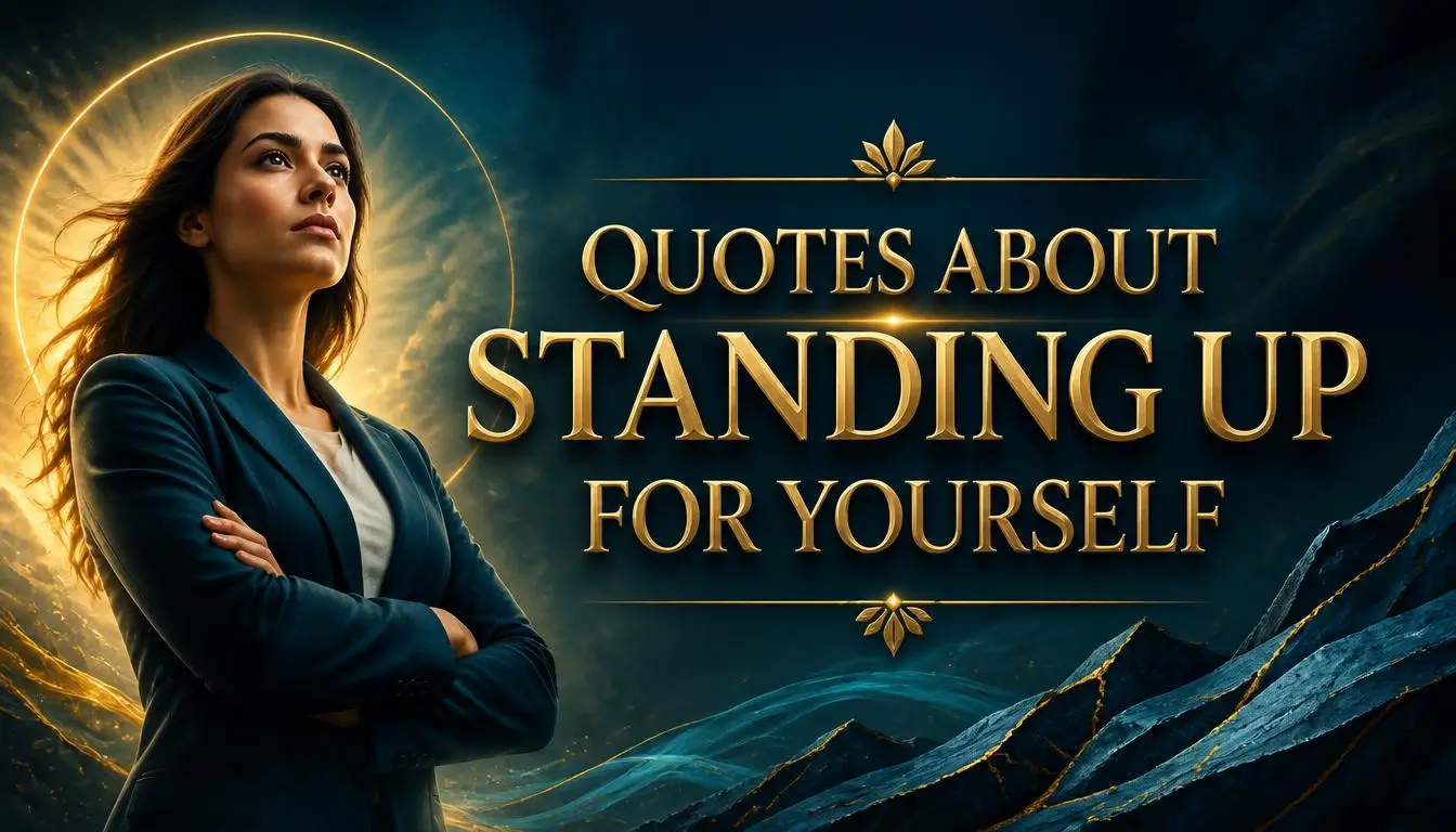 quotes about standing up for yourself