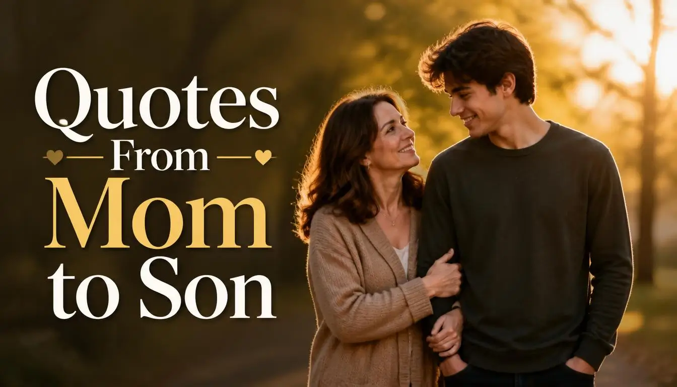 Quotes From Mom to Son
